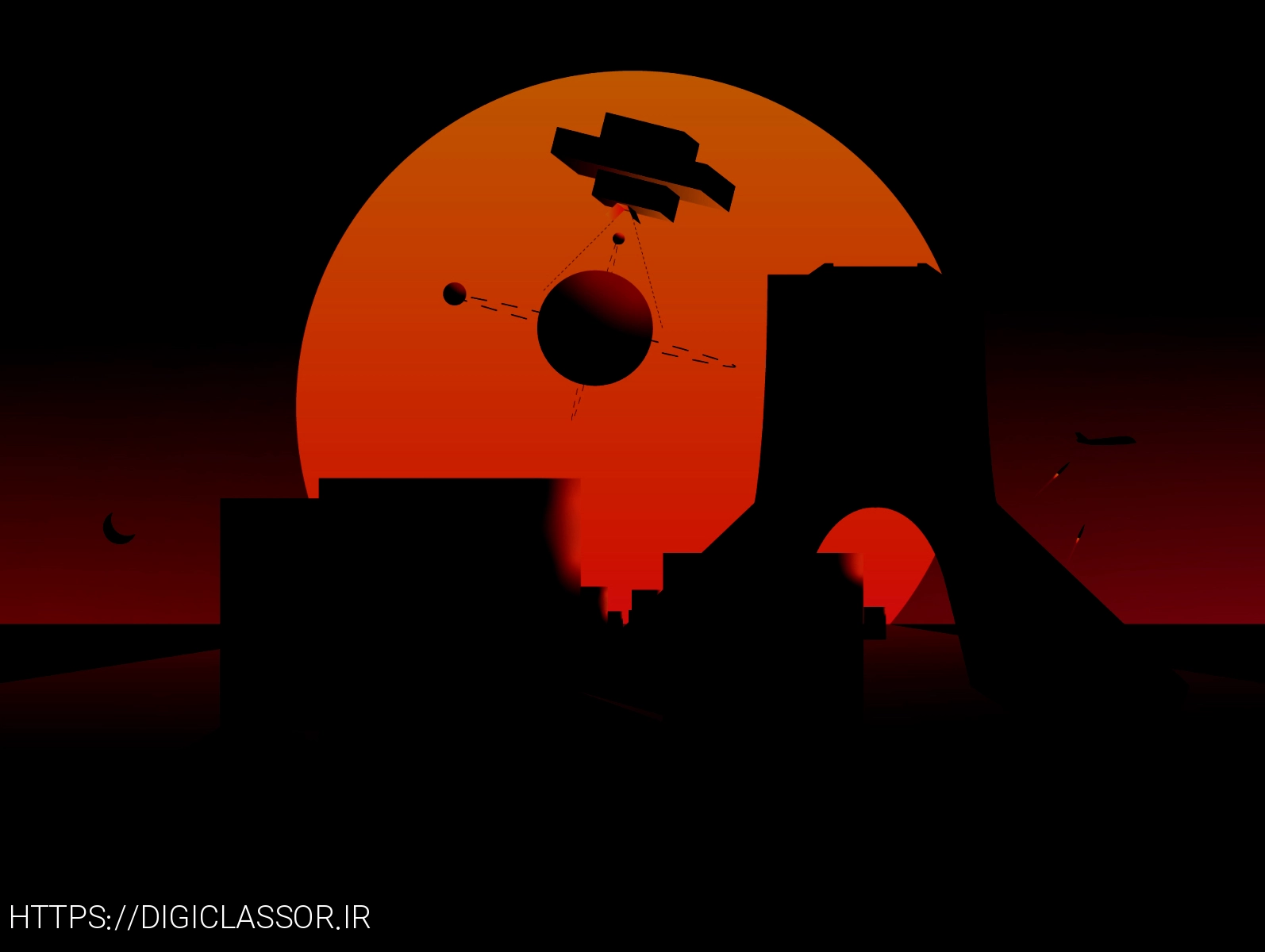 Goodbye Blue Sky. 176 adobe airplane illustration illustrator iran people tehran ui vector website